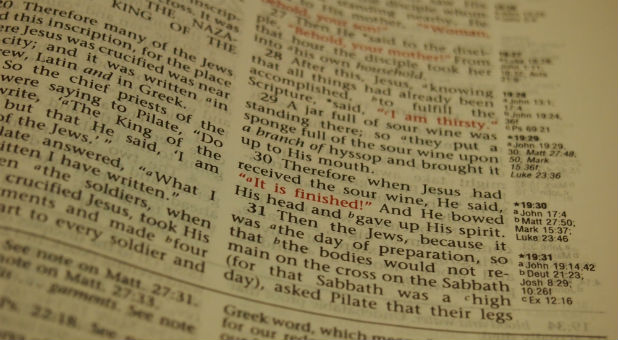 Be a real Christian. Read the real Bible—especially, you know, the red-letter edition, the stuff Jesus actually said, and not our favorite God-card response of