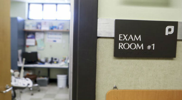 An exam room at the Planned Parenthood South Austin Health Center