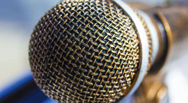 Say something to the crowd.