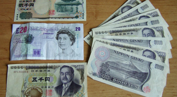 Money from around the world.