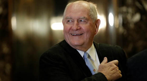 Secretary of Agriculture-designate Sonny Perdue