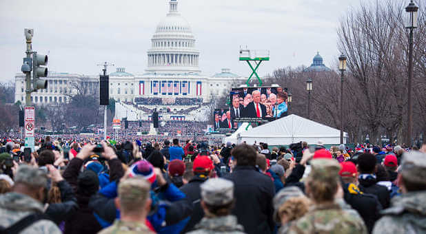 Millions of people marched after the inauguration of President Donald Trump. Let's pray with this attitude for our new president.