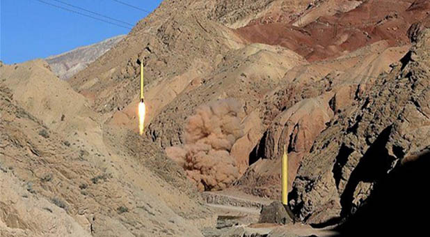 Iran Missile Test