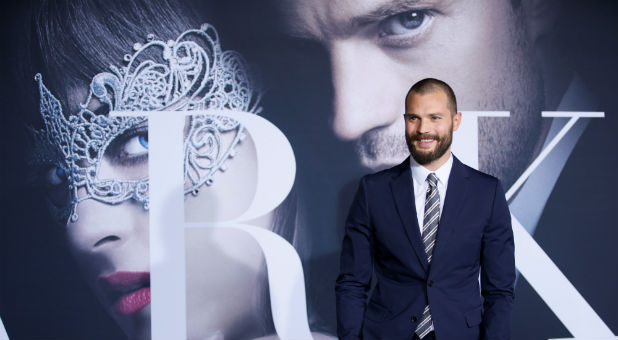 Jamie Dornan plays Christian Grey in 'Fifty Shades Darker'