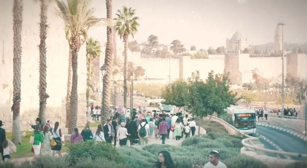 Scene from trailer of TBN's new series