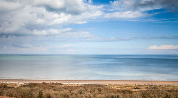 Omaha Beach, Normandy, France