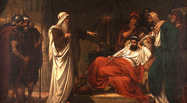 The Prophet Nathan and King David