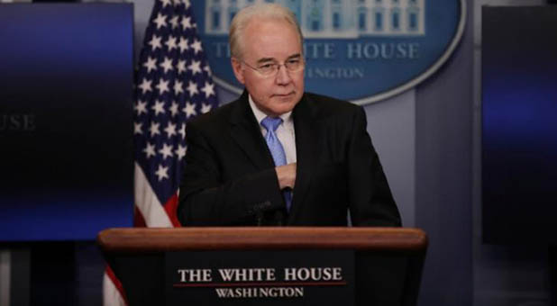 Secretary of Health & Human Services Dr. Tom Price