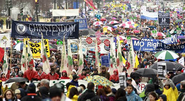 March For Life Protesters