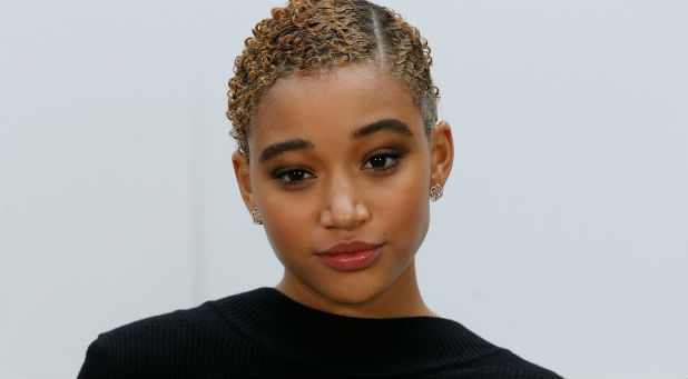 Actress Amandla Stenberg