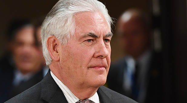 Secretary of State Rex Tillerson