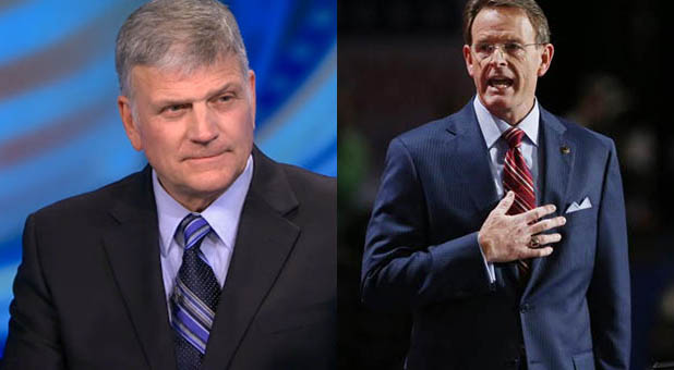 Rev. Franklin Graham and FRC President Tony Perkins