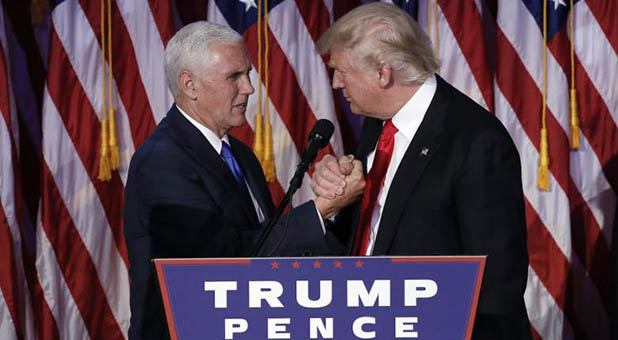President Donald Trump and Vice President Mike Pence