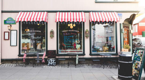 Suddenly, thoughts of getting a sweet muffin from our neighborhood coffee shop flashed into my mind.