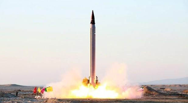 Iranian Missile Launch
