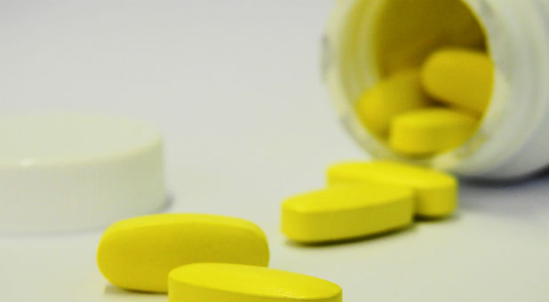 Giving out hormone blockers to