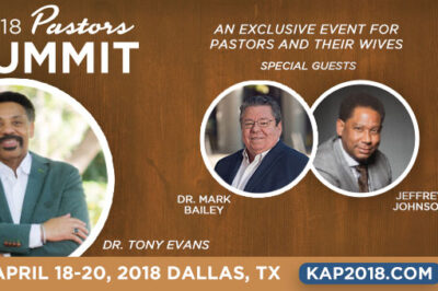 Join Tony Evans for a Special Event for Pastors