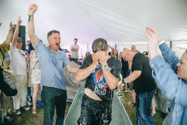 Bonnaroo Baptism