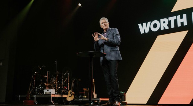 Pastor Joe Champion of Celebration Church.