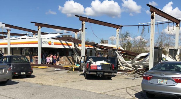 Some of the destruction in Panama City, Florida