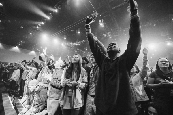 Black and white worship friday