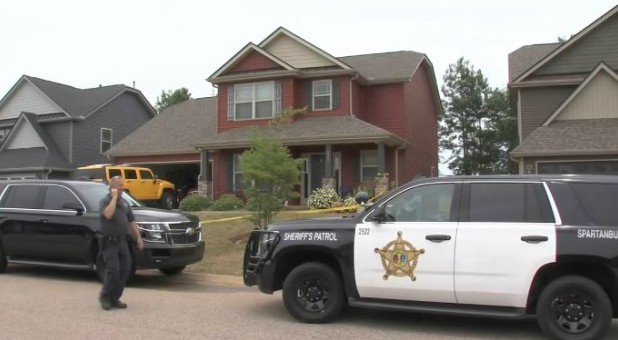 The home where Simeon Frazier was shot.