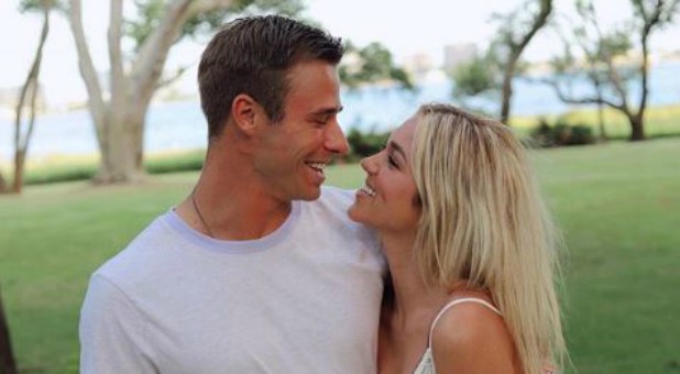 Christian Huff and Sadie Robertson