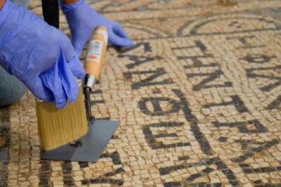 Archaeological Site With Christian Mosaic to Replace Israeli Prison