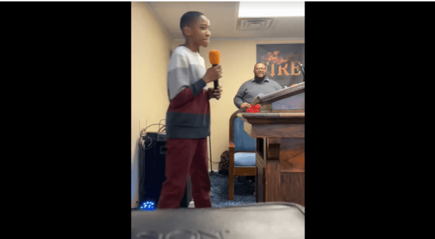WATCH: 12-Year-Old Pentecostal Preacher Delivers Fiery Sermon on God’s Love