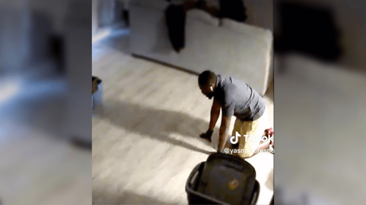 Security Camera Catches Miraculous Moment on Video