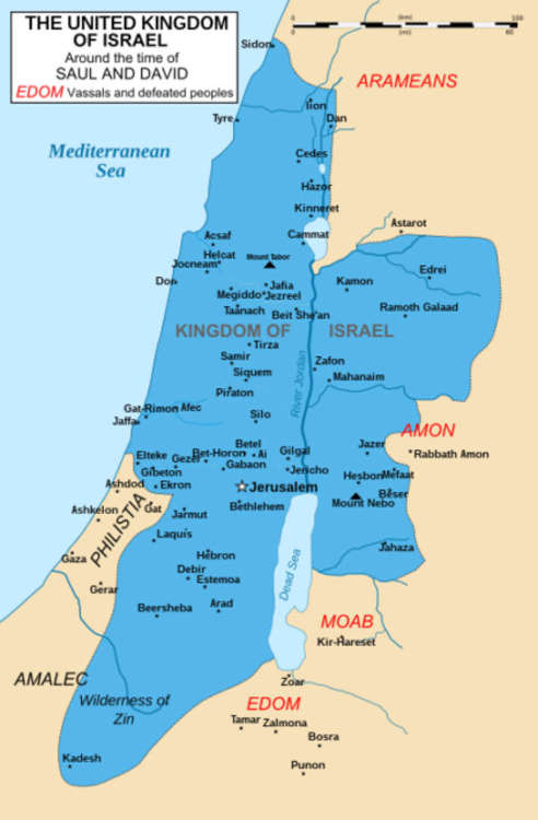 Map of Israel