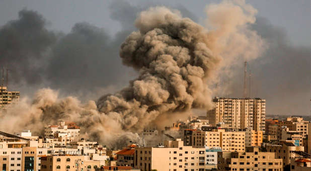 Israeli airstrike in Gaza