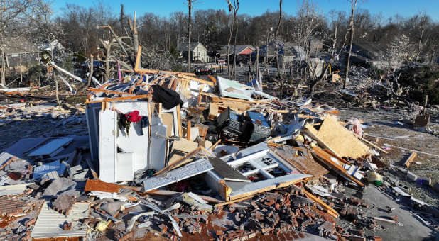 ‘God Preserved Us’: Tennessee Twister Slams Church with Dozens Inside