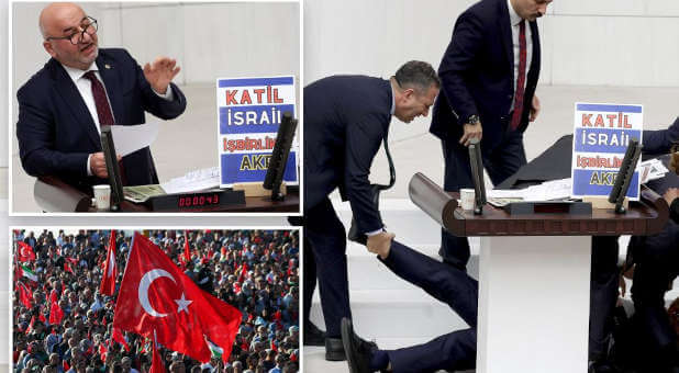 Turkish Lawmaker Suffers Cardiac Arrest While Criticizing Israel