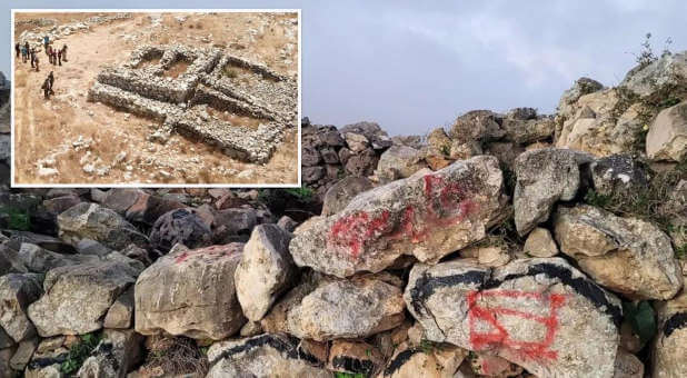 Vandals Desecrate Site Revered by Jews and Christians