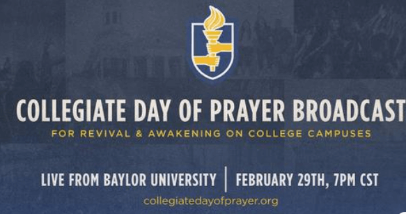 WATCH: Collegiate Day of Prayer