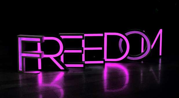 capital block letters spelling