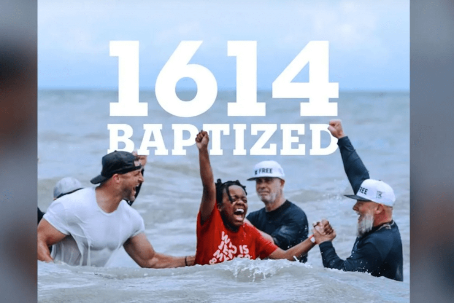 ANOTHER Mega Baptism: Church Dunks 1600+ New Believers on Beach