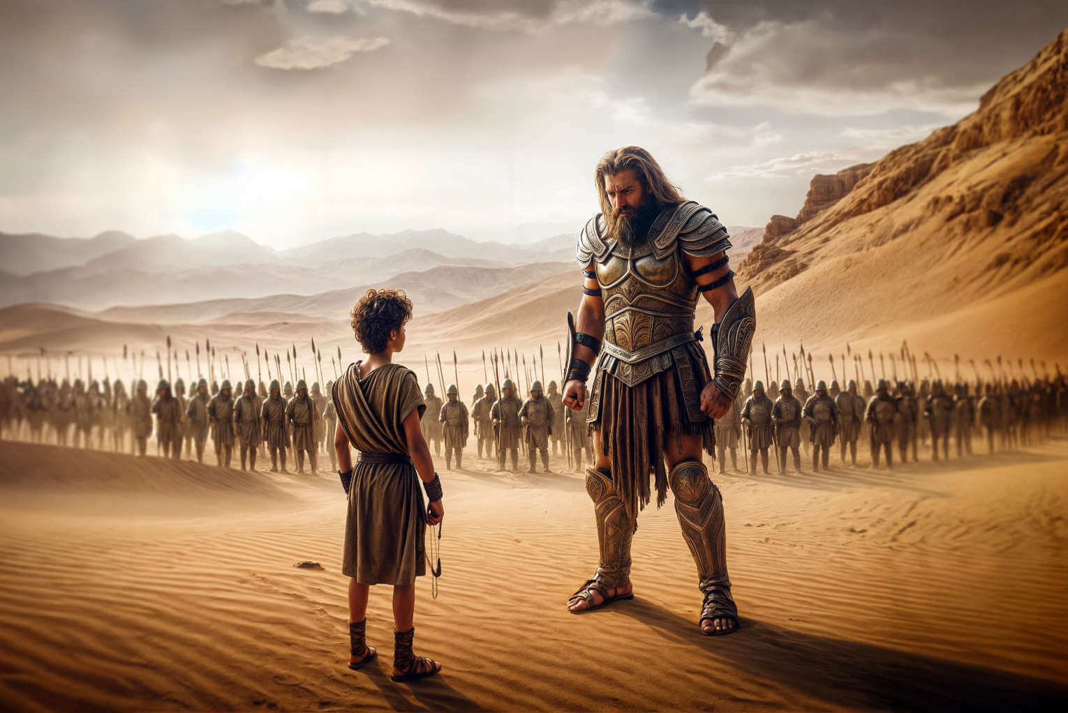 New Amazon Prime Series Casts David, Goliath, and Saul in Biblical Epic