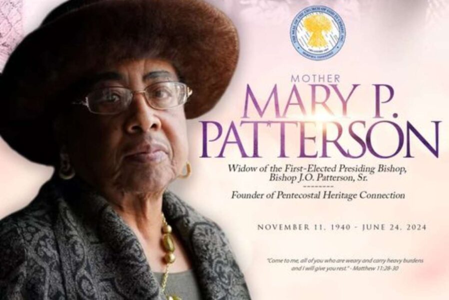 Mother Mary P. Patterson, 'Tireless Crusader,' Preserved COGIC Heritage ...