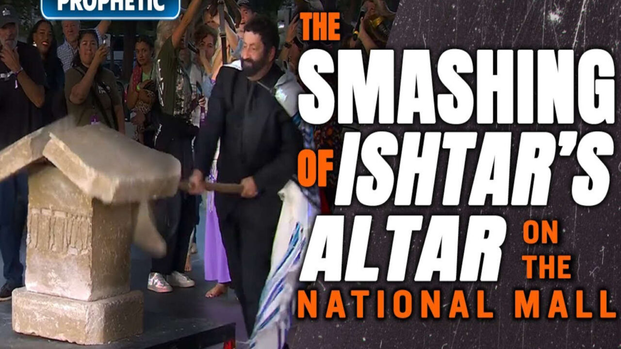 Jonathan Cahn Destroys the Altar of Ishtar in Powerful Act