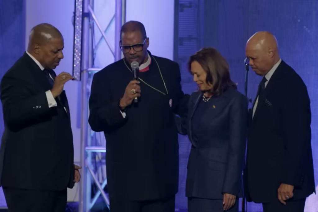 Kamala Harris Receives Prayer Anointing from COGIC Bishop - Charisma ...