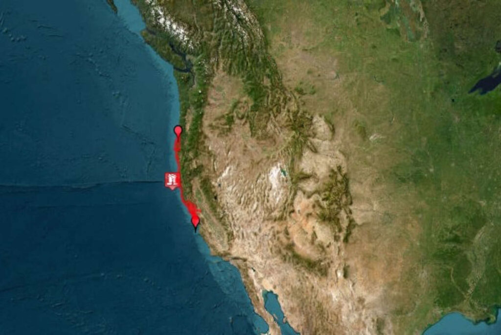 Tsunami Warning Issued After Major Earthquake Strikes Off California