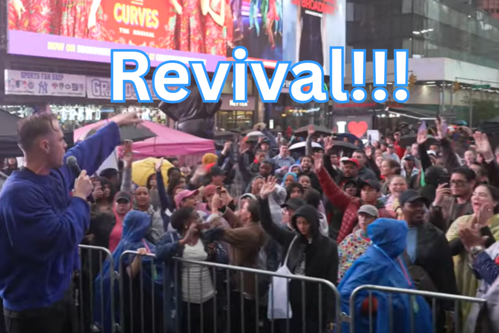 WATCH: Mass Revival Takes Place in Times Square! - Charisma Magazine Online