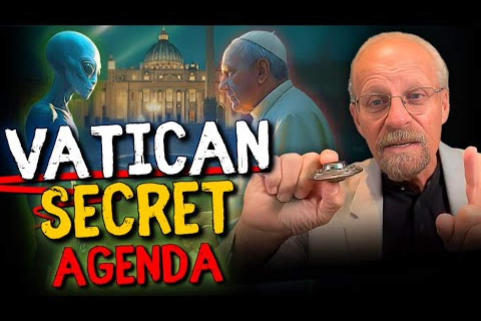LA Marzulli Warns of the Vatican’s End Times UFO Scheme