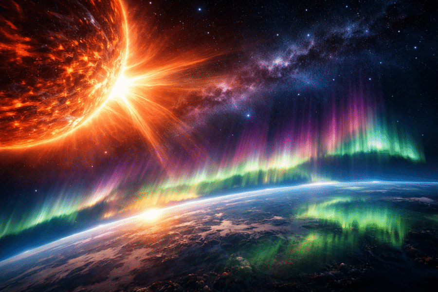 Prophetic Sky Signs? Solar Flare Set to Trigger Geomagnetic Storm