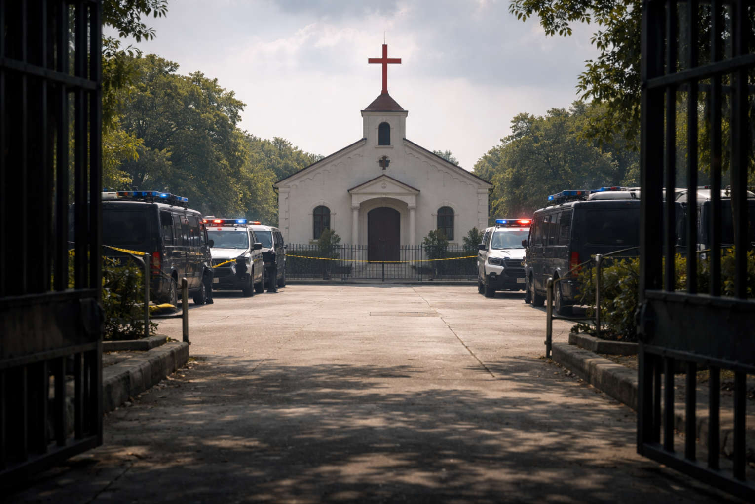 Communist Forces Lay Siege to Christian Church