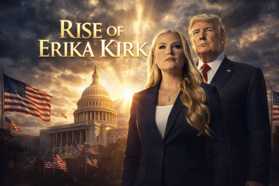 Erika Kirk’s Influence Appears to Be Rising as New Political Roles Begin to Emerge