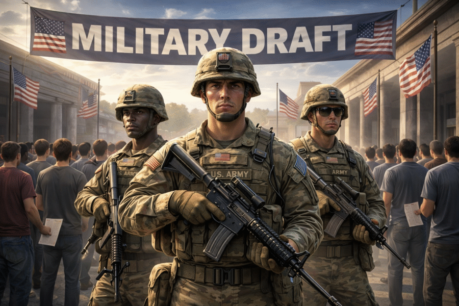 US Will Auto-Register Men for Military Draft