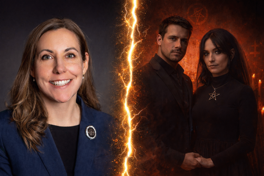 Minister and Congressional Candidate Ignites Firestorm After Participating in Satanist Wedding